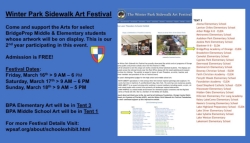 Winter Park Sidewalk Art Festival